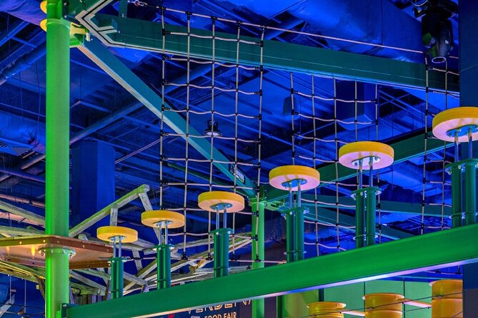 1 Hour Bull Maze Adventure at Toroverde Urban Park San Juan - The obstacle mix: ropes, bridges, and climbing-style fun