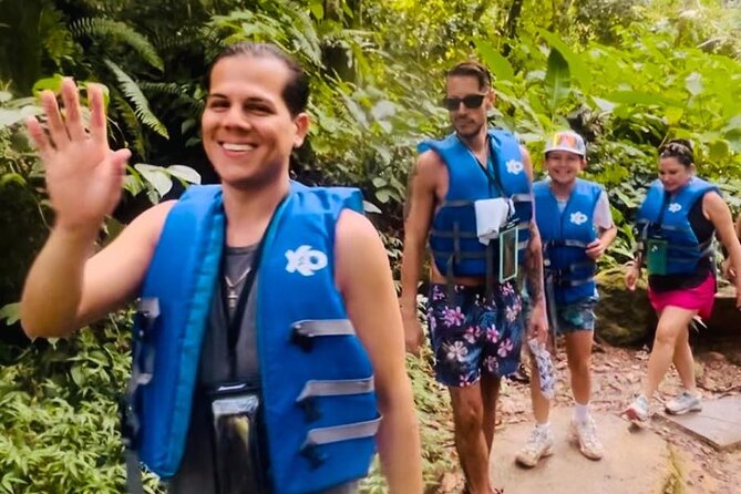 2 Tours in 1 Day: Rainforest Waterslides & Beach Tour w/Transport - Luquillo Beach + Los Kioskos: Where the Day Turns Into Food and Relaxation