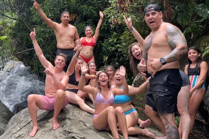 2 Tours in 1 Day: Rainforest Waterslides & Beach Tour w/Transport - Stop 1: Frutera Flores for Local Smoothies and Real Puerto Rican Food