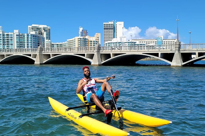 Adventure Water Bike in Condado Lagoon, San Juan - Wildlife Watching in Condado: Manatees, Turtles, Fish, and Starfish