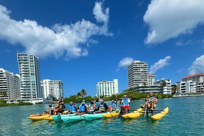 Adventure Water Bike in Condado Lagoon, San Juan - Weather Reality in Condado: Calm Water Depends on the Day