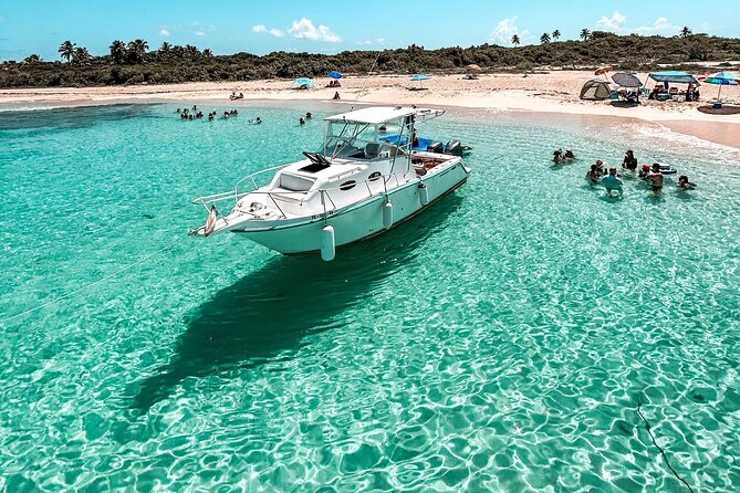 All-Inclusive: Mako 29ft Boat Tour to Icacos Palomino & Palominito - A 29-Foot Mako Boat With Real Comfort (Not Just Getting There)