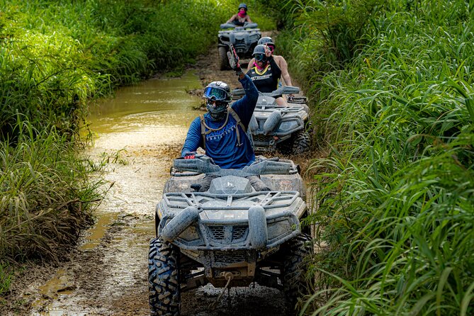 ATV Double Rider Adventure Near San Juan - Hacienda Campo Rico - The trail time: mangroves, rock formations, and muddy puddles