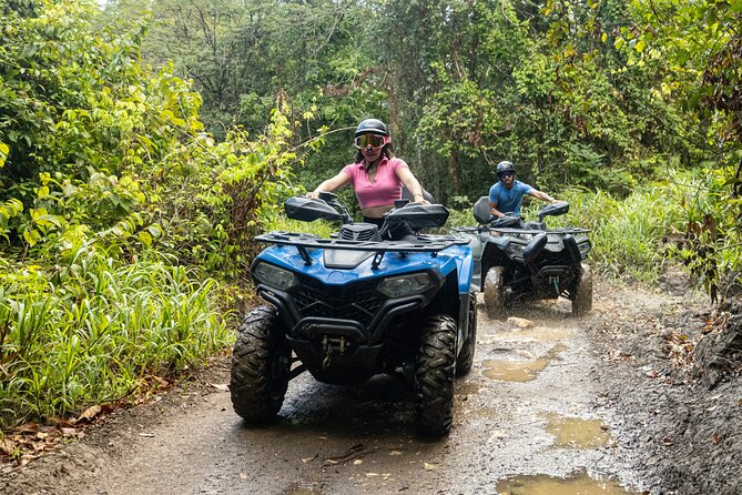 ATV Single Rider Adventure Near San Juan - Hacienda Campo Rico - Entering Hacienda Campo Rico with a single-rider ATV