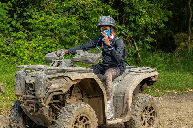 ATV Single Rider Adventure Near San Juan - Hacienda Campo Rico - After the trails: Mojito Bar relaxation and the mud reality