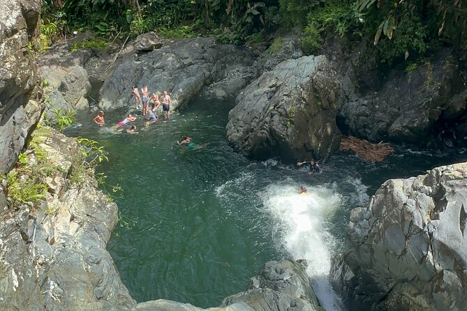 Authentic El Yunque Rainforest Adventure — Waterfalls & Slides - The guide makes the day: Nate, Eika, Ivan, Evan, Sebas, Nelson, Diego, and more