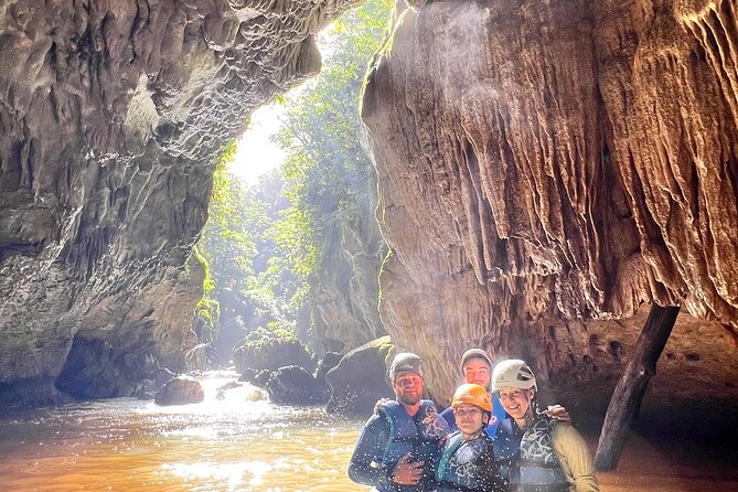 Cave Adventure: Canyon and Hidden Waterfall in Charco Azul - Charco Azul: three caves, one rainforest day, and a hidden waterfall