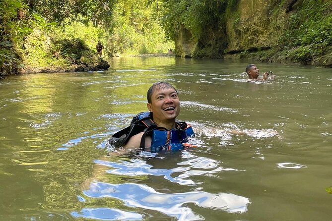 Cave, Waterfall and River Adventure in Charco Azul from San Juan - Cliffs and river steps: how safety coaching changes the experience