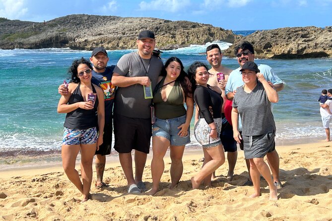 Charco Azul, Hidden Caves, Waterfalls, Beach, Free Adult Drinks - Stop 1: Charco Azul Canyon Walk, Wading, and Rock Jumps