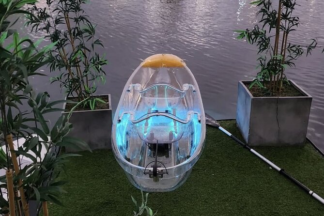 Clear LED Kayaking in Condado Lagoon - Photos without the chaos: why clear kayaks are better than you think