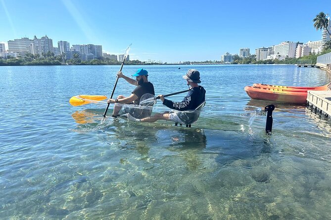 Clear LED Kayaking in Condado Lagoon - Guides make or break it: patience, instructions, and local tips