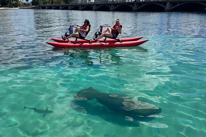 Day Adventure Chiliboats Waterbike – Condado Lagoon - Where the landmarks fit: the San Felipe, Door, and Santa Elena route