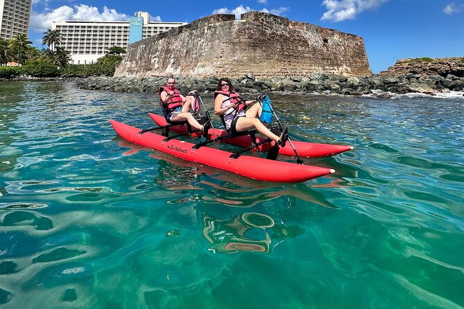 Day Adventure Chiliboats Waterbike – Condado Lagoon - The €/$65 question: what value you’re really paying for