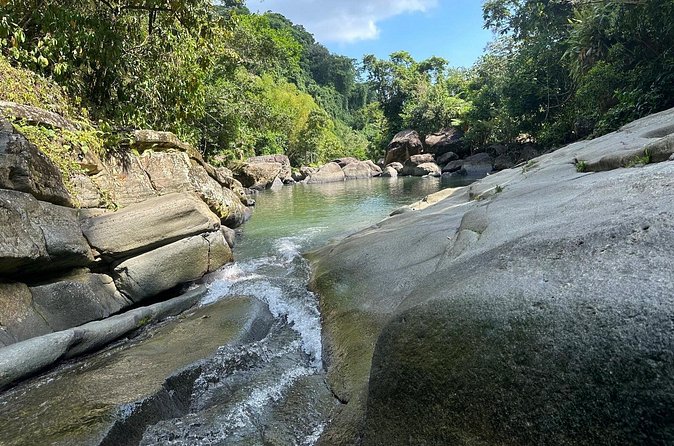 El Yunque & Beach Tour: Waterslide, Waterfall, Food, & Photos - The Natural Water Slide: Socks In, Bravery On
