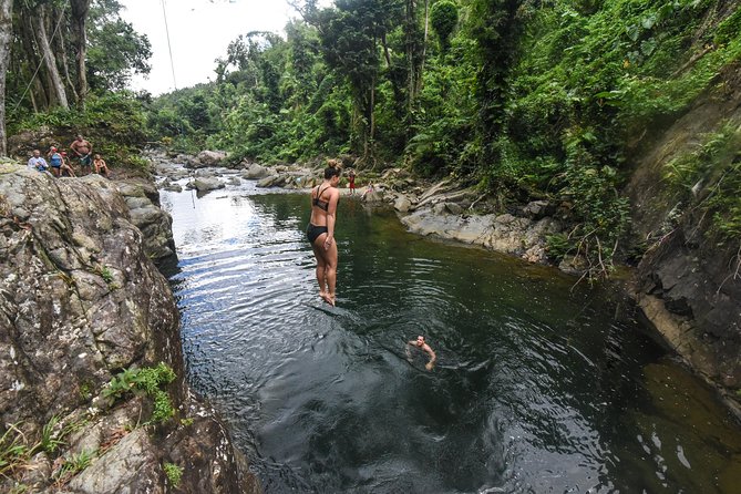 El Yunque Rainforest Tour from Fajardo - Rope swing, water slides, and the kind of fun El Yunque gives you