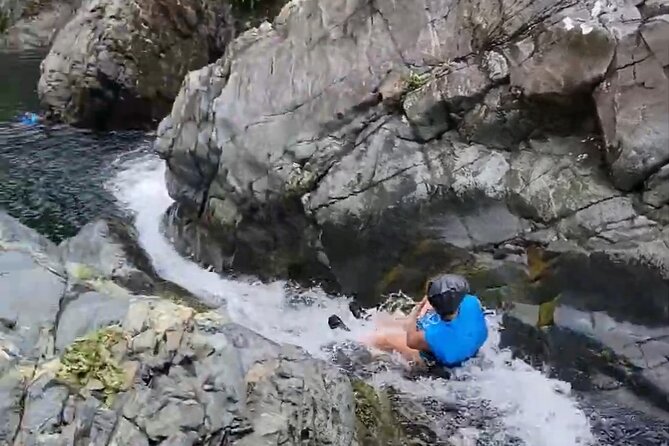 El Yunque Rainforest - Waterslide, Cliff jump, and Rope swing! - Natural pool time plus your choice of thrill