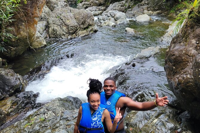 El Yunque Rainforest - Waterslide, Cliff jump, and Rope swing! - Lunch stop: local food is part of the experience (just plan for the cost)