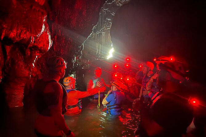 Explore Cuevas Charco Azul, Arenas and Playa de Aguas Cristalinas - The Vega Baja lunch stop: plan for extra cost