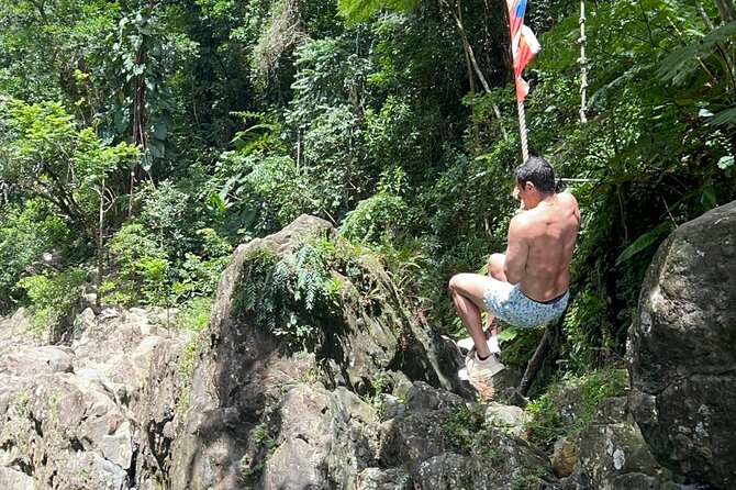 Explore El Yunque: Hiking, Swings & Waterslide (Small Group) - First Pool Stop: Swings, Cliff Jumps, and Cool Water Relief