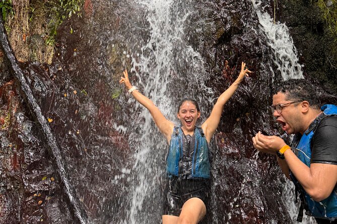 Famous Natural Waterslide in El Yunque Rainforest - What to bring: water shoes are the smart move