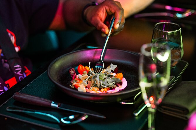 FlyDining: Sunset & City Lights Dinner Over Old San Juan - The staff experience: safety-first, friendly, and sometimes full of showmanship
