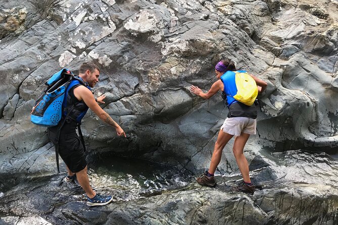 Full-Day Tinajas Hiking to El Yunque Rainforest with Transport - The second swimming hole and natural waterslide: how to choose your level