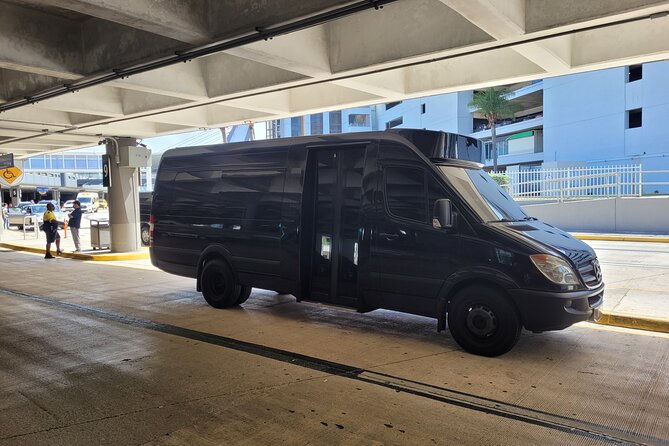 Group Transportation in airport, cruise ships, hotels, bnb's in San Juan, PR - San Juan taxi lines vs. a scheduled car: the real time savings