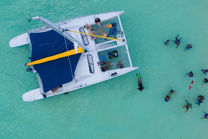 Icacos Deserted Island Catamaran, Snorkel, and Picnic Cruise - Lunch on board: the build-your-own sandwich bar that actually works