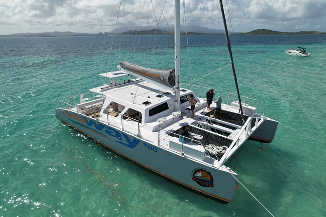 Icacos: Luxury Sailing Catamaran All Inclusive Beach and Snorkel - Drinks and the Alcohol Line: Unlimited, With a Caveat