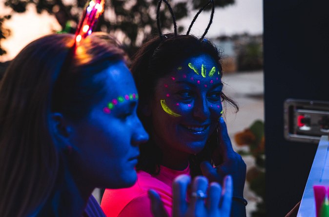 Night Kayak - Condado City Lights Tour - Clear-Bottom Views, Under-Kayak Wildlife, and the Glow Paint Factor