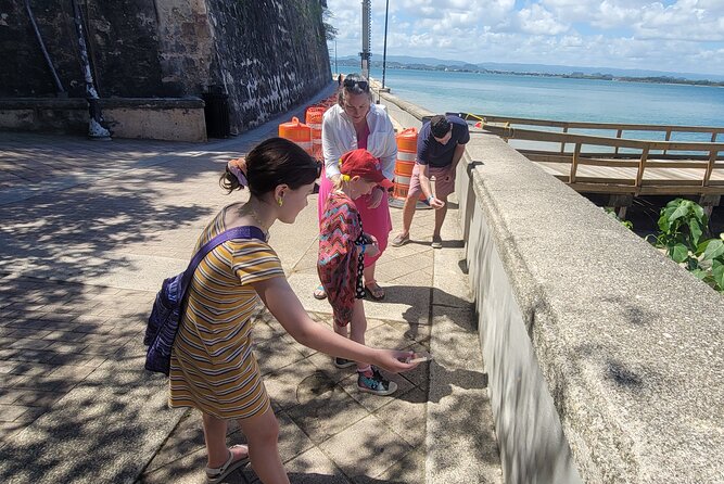 Old San Juan Family Fun Tour: Science/History/ Yummy treats - Stop-by-stop: San Juan Bay scavenger kits and real-world geography