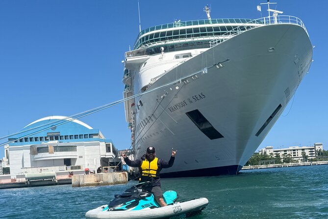 Old San Juan Jet Ski Tour Experience - The Paseo de la Princesa stretch: getting a shoreline perspective you can’t walk