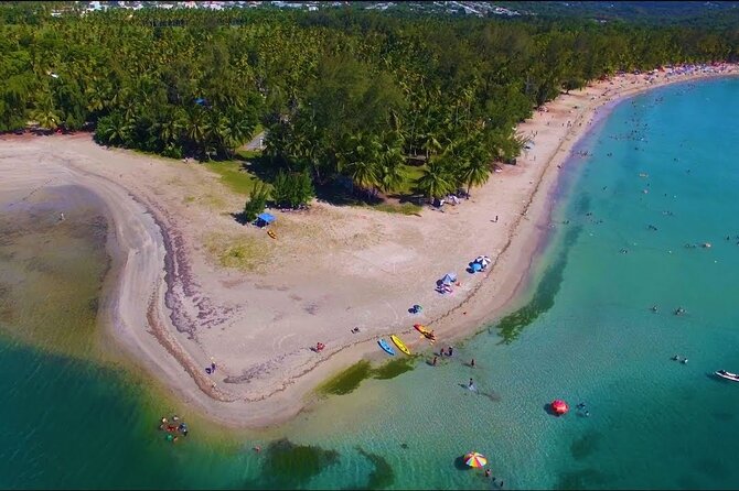 Private El Yunque Waterslides and Luquillo Beach Tour - Luquillo Beach: Calm Swim Time and Real-World Snack Hopping