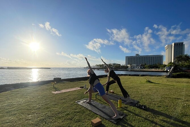 Private Group Beach Yoga Experience with Transport - A 7:00 am start that actually makes sense in San Juan