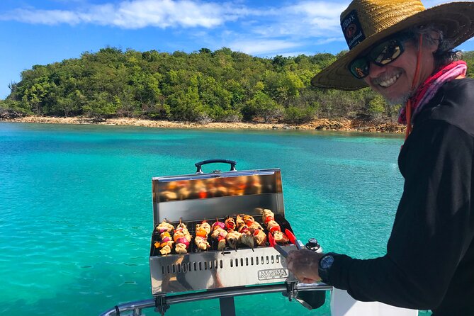 Private Janise Sailing Full Day Charter in Fajardo, Puerto Rico - Lunch on Board: BBQ, Sides, and a Hands-On Cooking Lesson