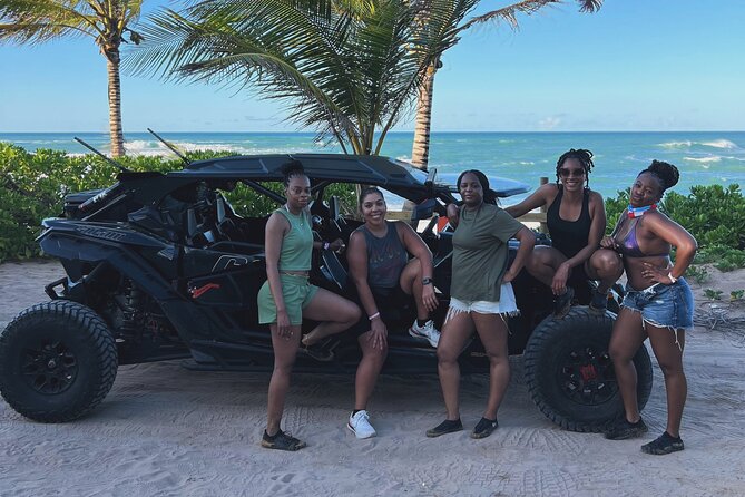Private San Juan Beach Tour Can-Am UTV Experience Off Road - Isla Verde stop: a quick look at the beach-zone vibe