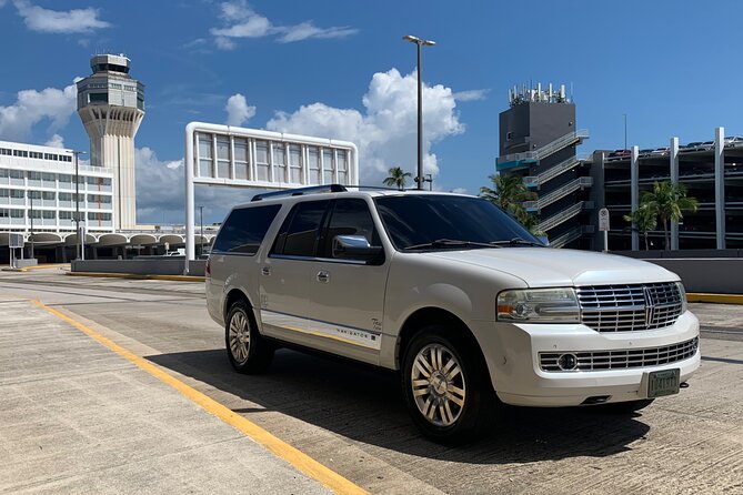 Private Transfer Puerto Rico:To or From Airports, Hotels &Cruises - The Baggage-Claim Pickup System: Tablet Sign, Name Details, and a Bilingual Greeter