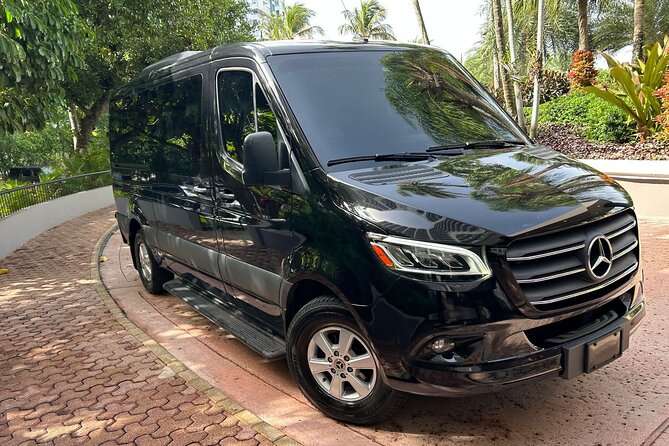 Puerto Rico Island Wide Private Transfers, 11Pax Lux Sprinter Van - Timing: 10 to 35 minutes, plus overnight and stop add-ons