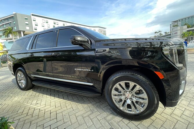 Puerto Rico Island Wide Private Transfers, Yukon Denali SUV - Why a private transfer beats the taxi crush in San Juan