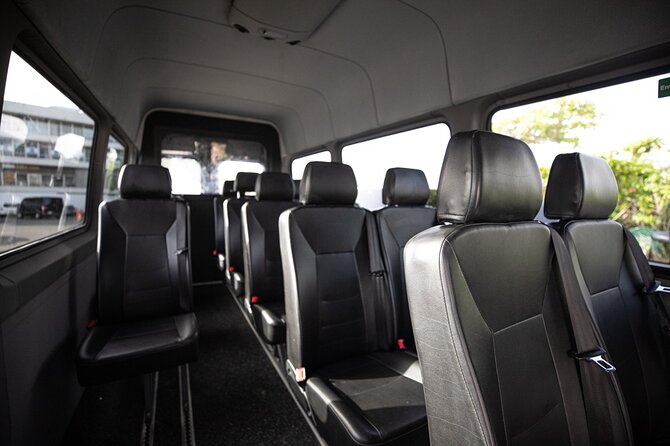 Puerto Rico Island Wide Transfer, 16Pax Mercedes Van, Select Zone - The Mercedes Van Experience: Comfort, Timing, and Luggage Rules