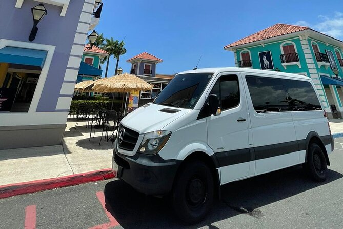 Puerto Rico Island Wide Transfer, Mercedes ECO Van, Select Zone - Meeting Your Chauffeur: Bilingual Help and Small Moments