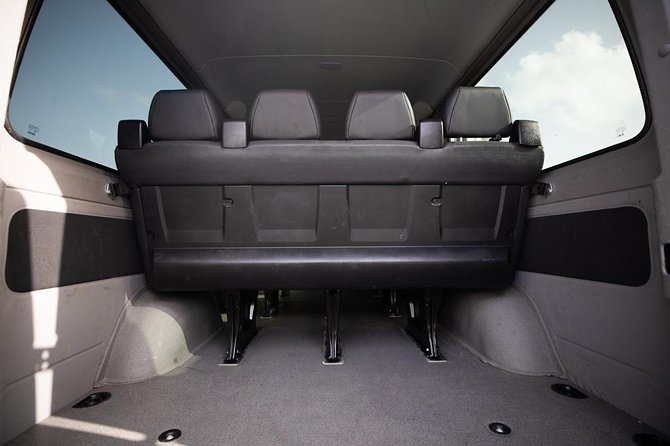 Puerto Rico Island Wide Transfer, Mercedes ECO Van, Select Zone - The Mercedes Van Setup: Seats, Windows, and Luggage Room
