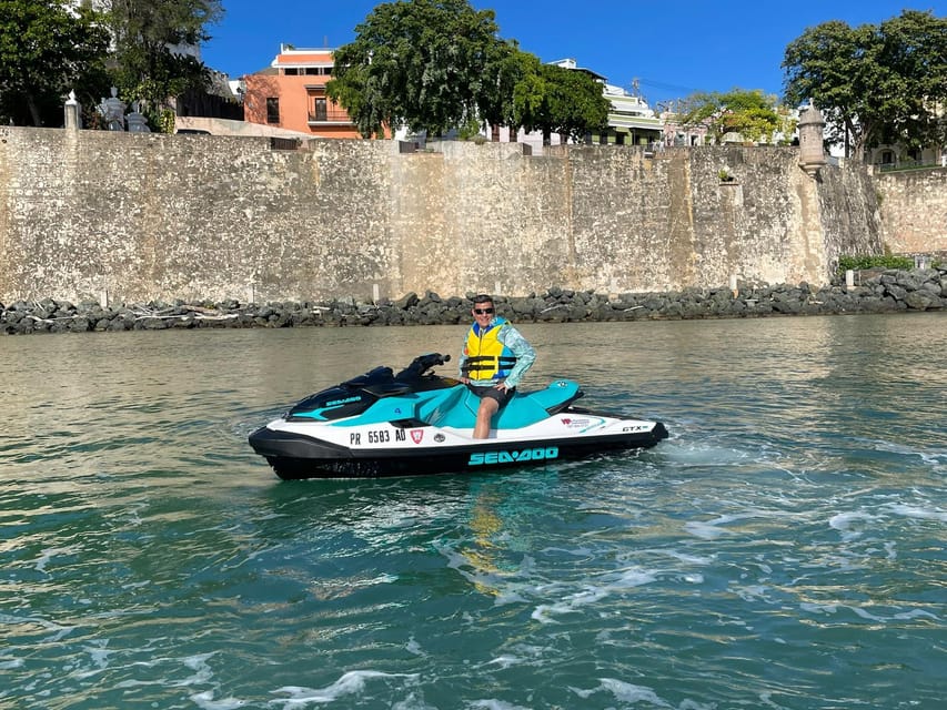 Puerto Rico: Old San Juan Jet Ski Tour - The Route Around San Juan Bay: El Morro and Fort Views From the Water