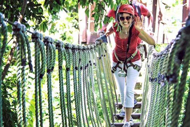 Puerto Rico Ziplining: High-Flying Adventure close to San Juan - The big moments: the 1,000-foot line and those high ocean views