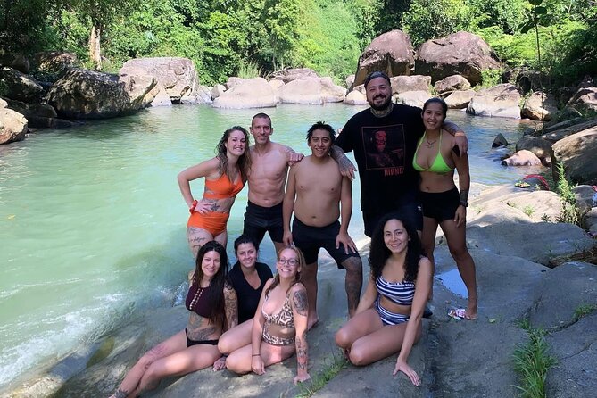Rainforest Waterfall Slides/Adult Drinks included/ Beach - What the rainforest plants mean for the experience (not just scenery)