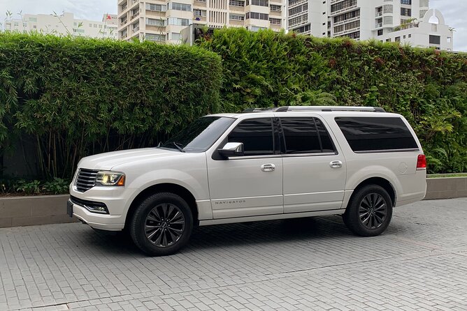 Roundtrip-Transfer from: SJU Airport,Cruises and Hotels in Puerto Rico LuxurySUV - The real value: private comfort, not just a ride