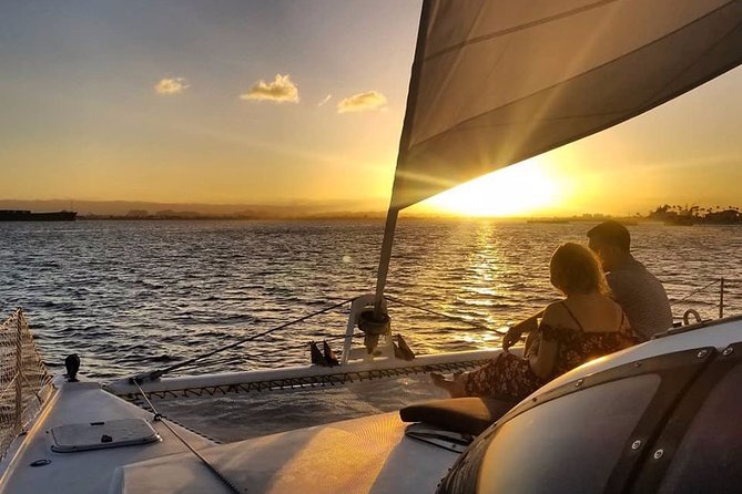 San Juan Catamaran Sunset Sail with Drinks Included - Key points at a glance