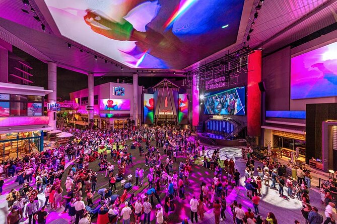 San Juan Nightlife Tour in a Private Can-Am UTV Ride & Party - Distrito T-Mobile: a quick modern entertainment stop near the convention center