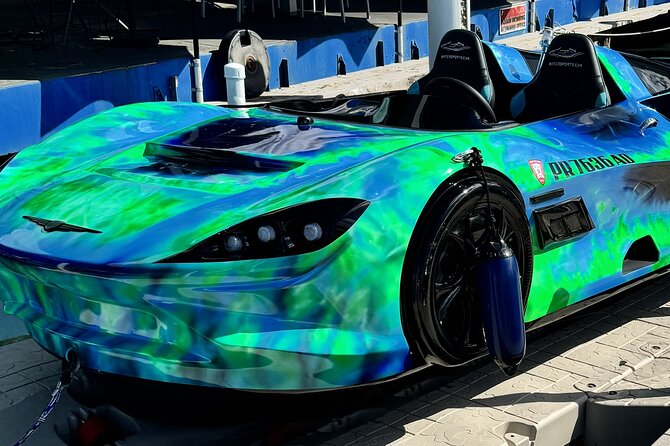 San Juan PR Watersports Car Rental Green McLaren - Price and the “Is it worth $218?” math
