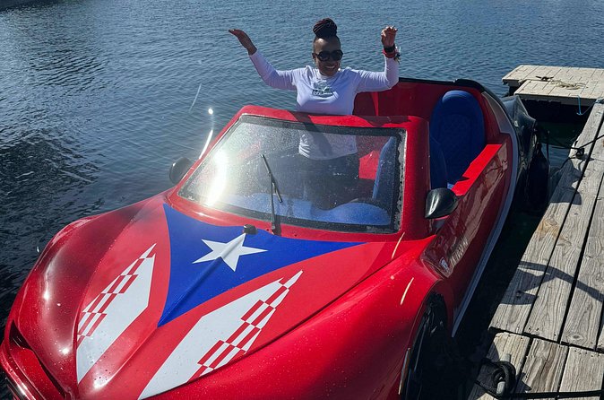 San Juan Watersports Car Rentals Red Bugatti - The 30-minute ride and route: Old San Juan, La Fortaleza, and El Morro